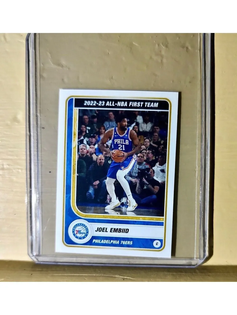 Joel Embiid 2023-24 Panini NBA Basketball #4 Sticker All-NBA 1st team